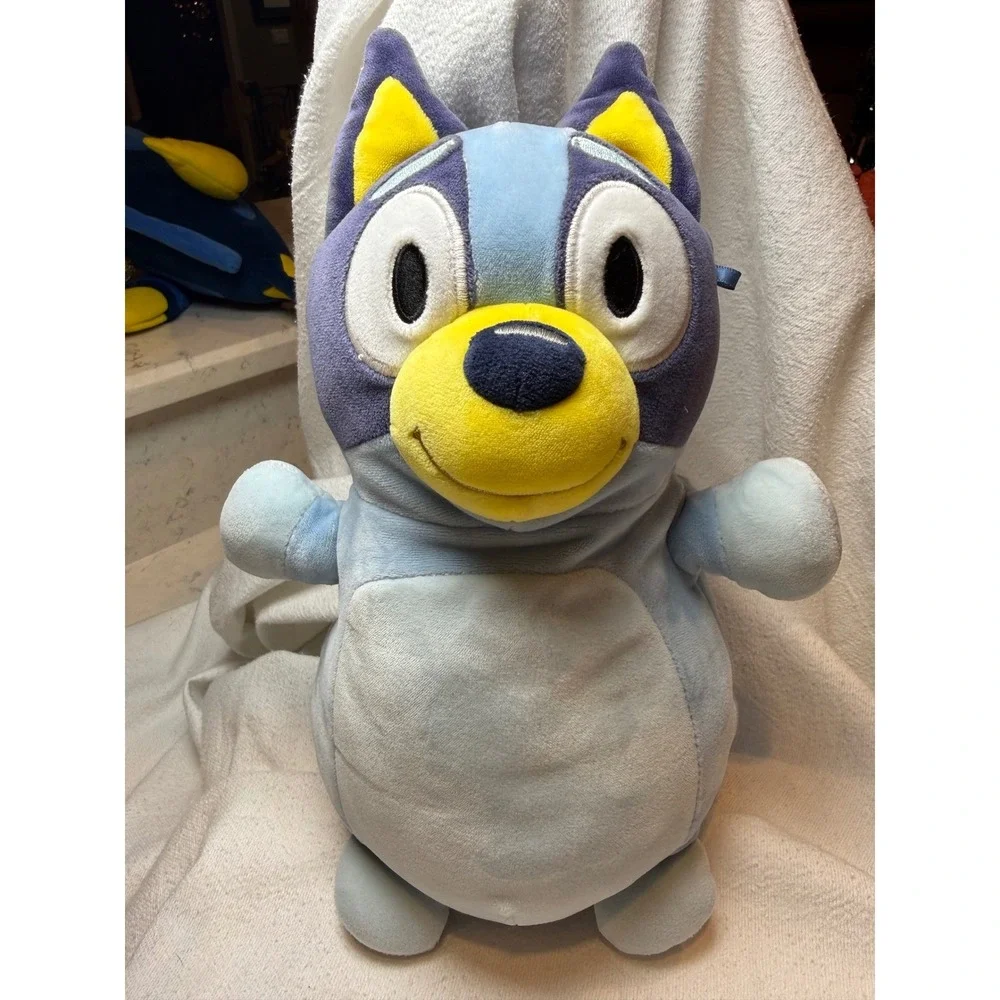Bluey‎ Squishmallows HugMees 10 Inch Plush Kellytoy BBC Studios Blue Dog Toy